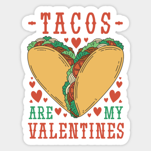 Taco Love: A Delicious Valentine's Day Sticker